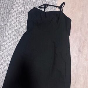 Abercrombie & Fitch Black Strapless Dress